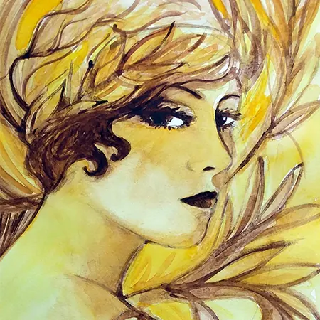 Portrait aux encres